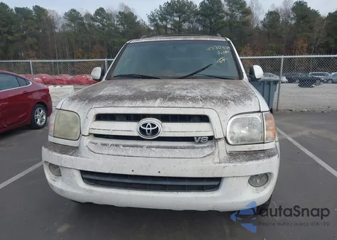 2007 Toyota Sequoia Sr5 V8 from USA, damaged, VIN 5TDZT34A87S291017